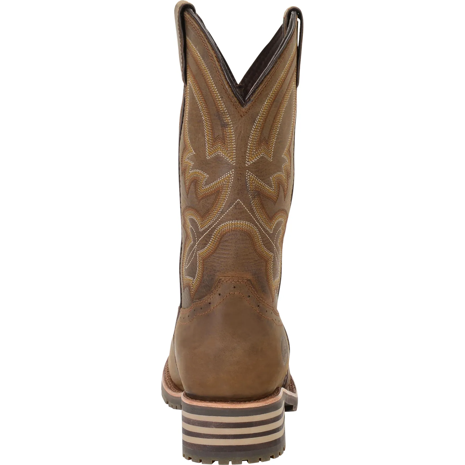 Double H Men's Jeyden 11" Composite Toe Waterproof Western Work Boot- Brown- DH5124
