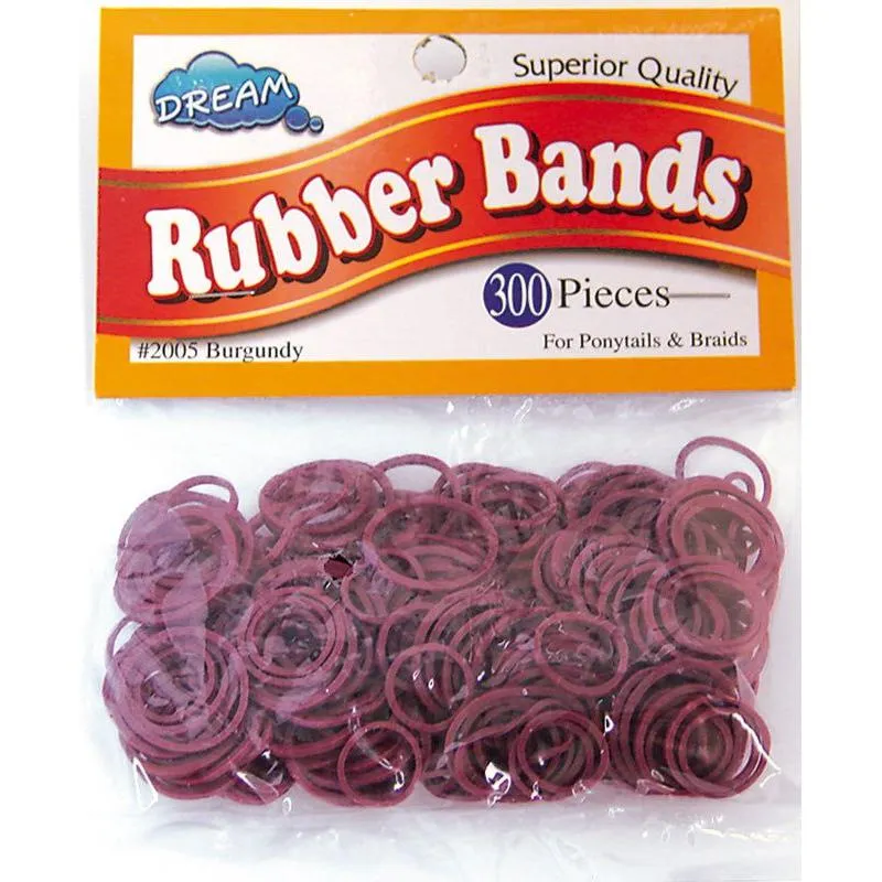Dream Rubber Bands 300Pcs. Burgundy