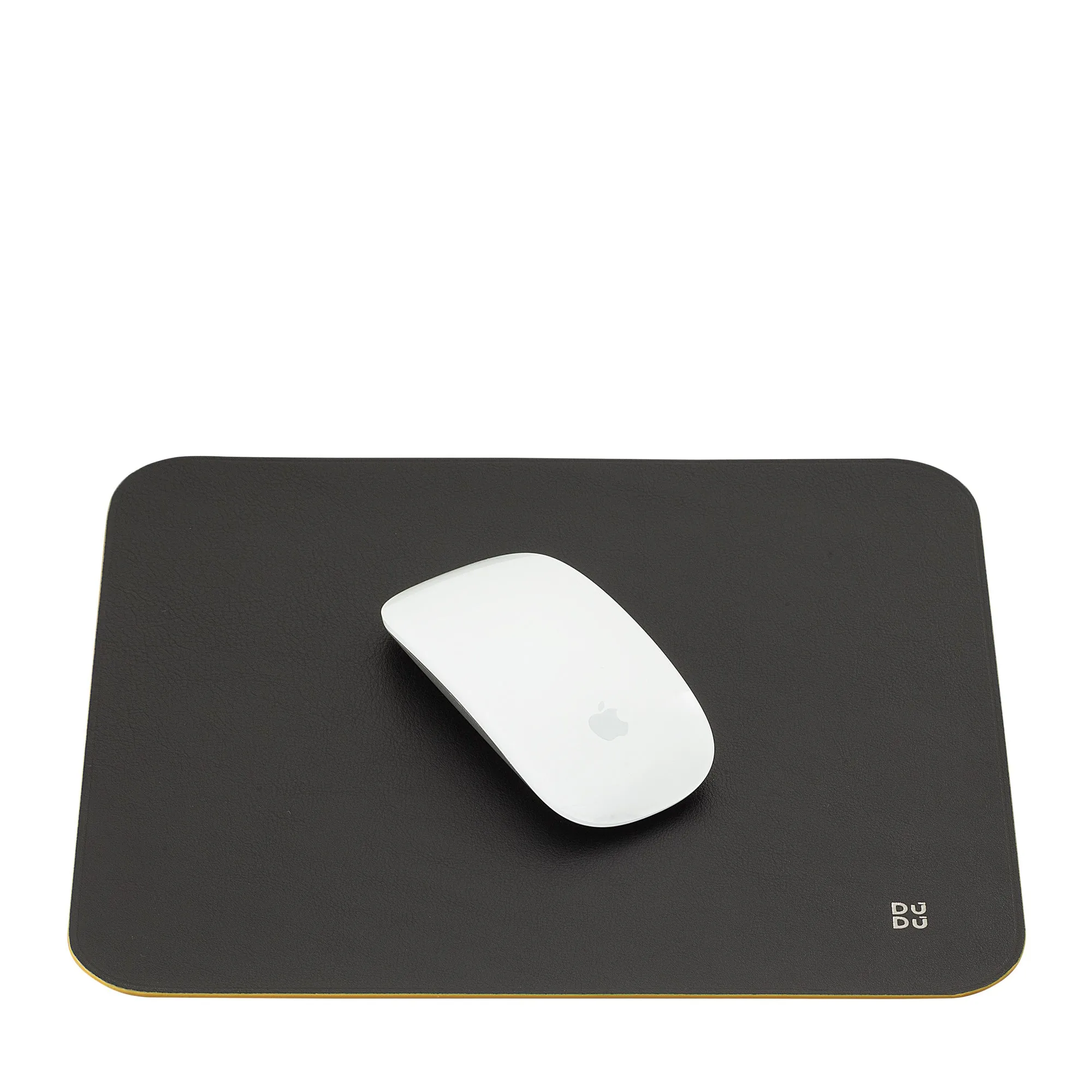DUDU Soft leather mouse mat, thin, design, 25x22 cm, non -slip, desk mouse, colored