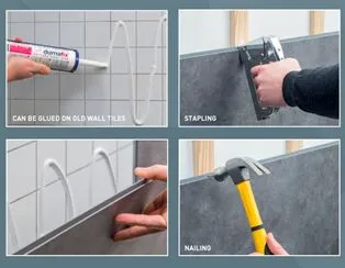 Dumawall Composite Wall Tiles 1.95SQ.M polished concrete