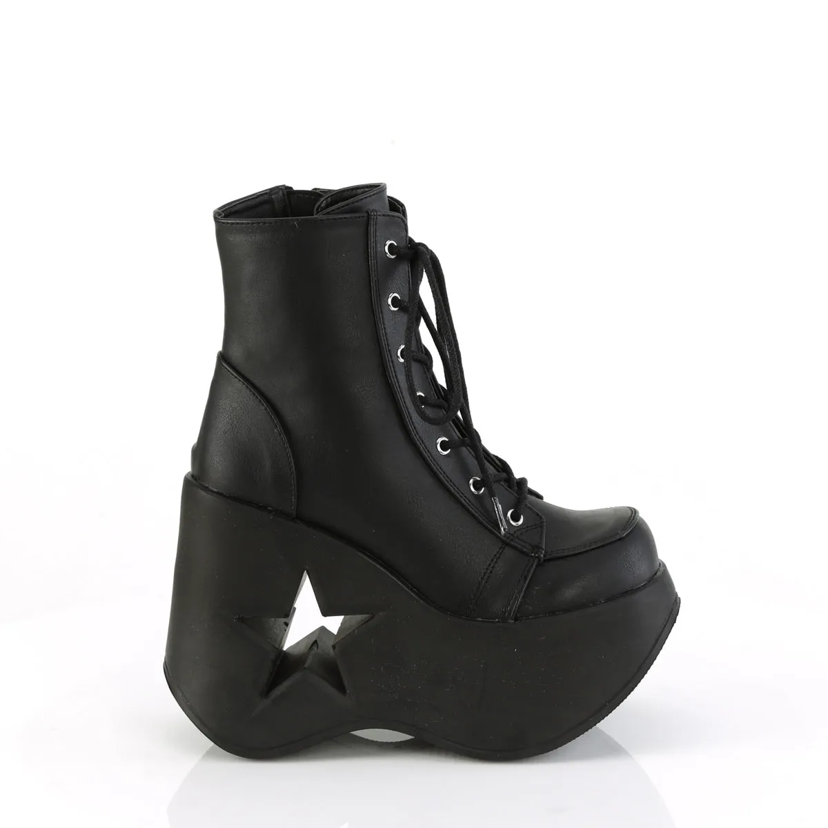DYNAMITE-106  Black Vegan Leather