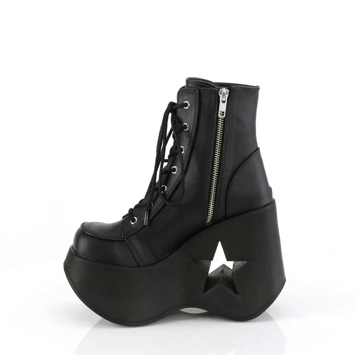 DYNAMITE-106  Black Vegan Leather