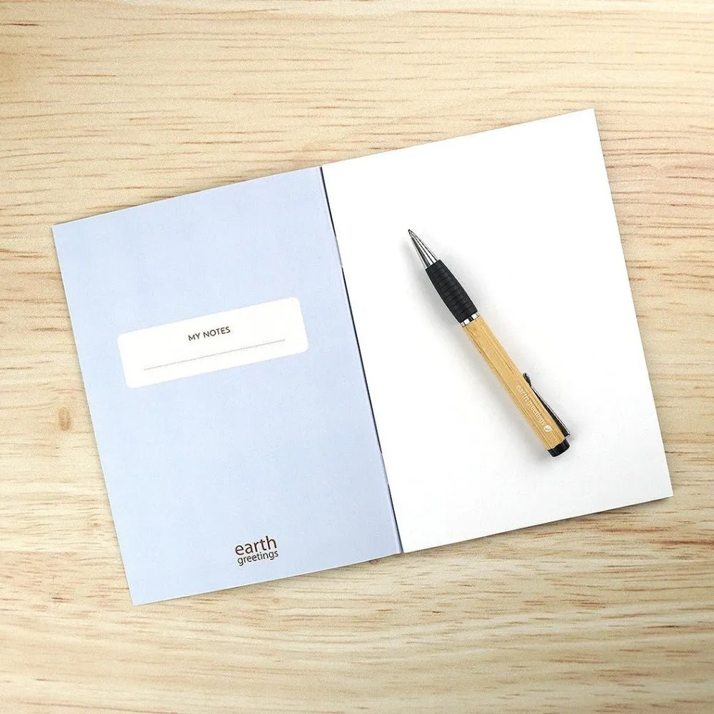 Earth Greetings A5 Blank Notebook