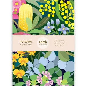 Earth Greetings A5 Blank Notebook