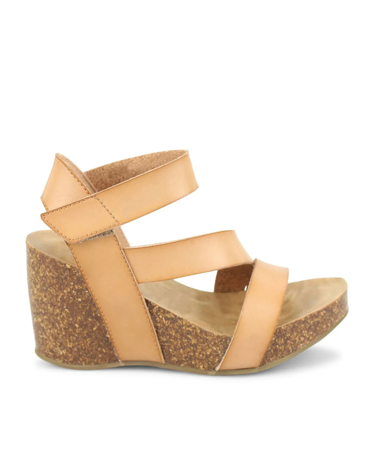 Easy Life Velcro Wedge Sandals
