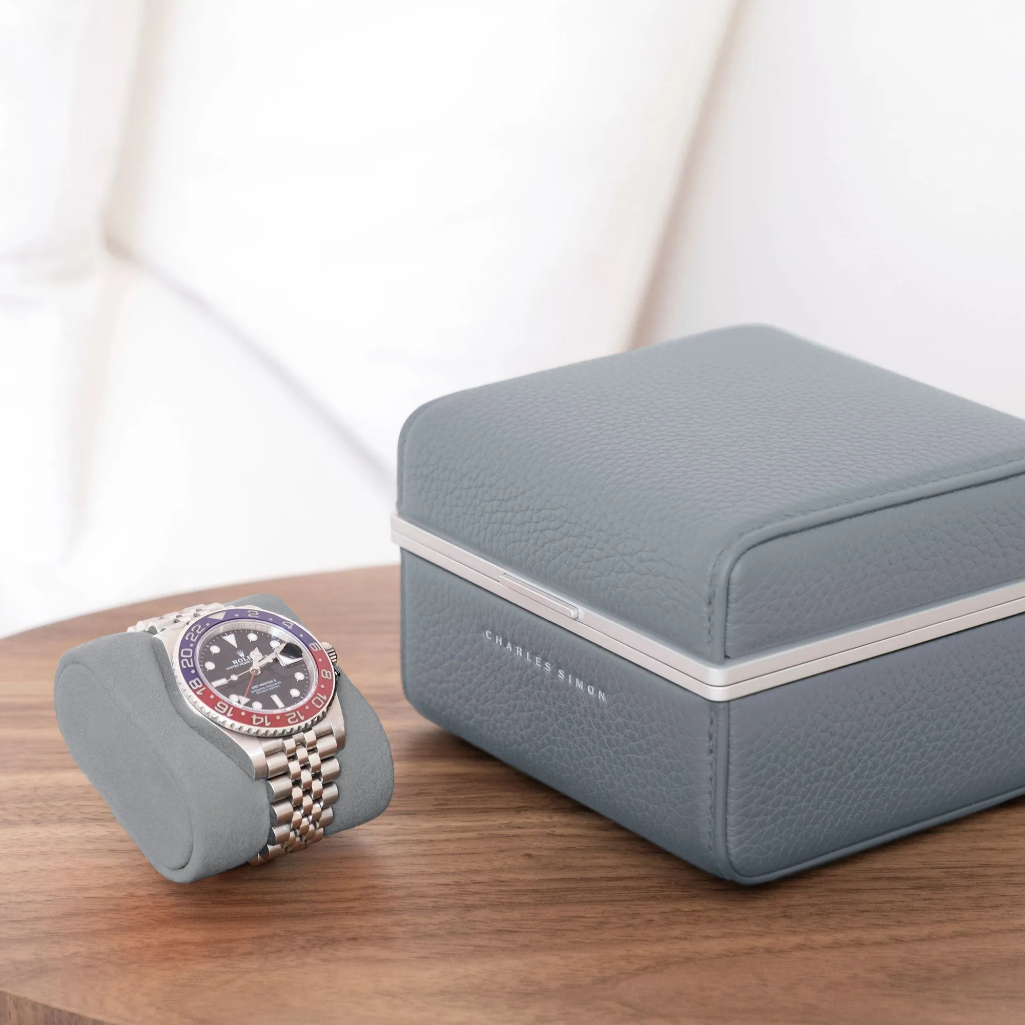 EATON 1 WATCH CASE - CLOUD GREY / GREY