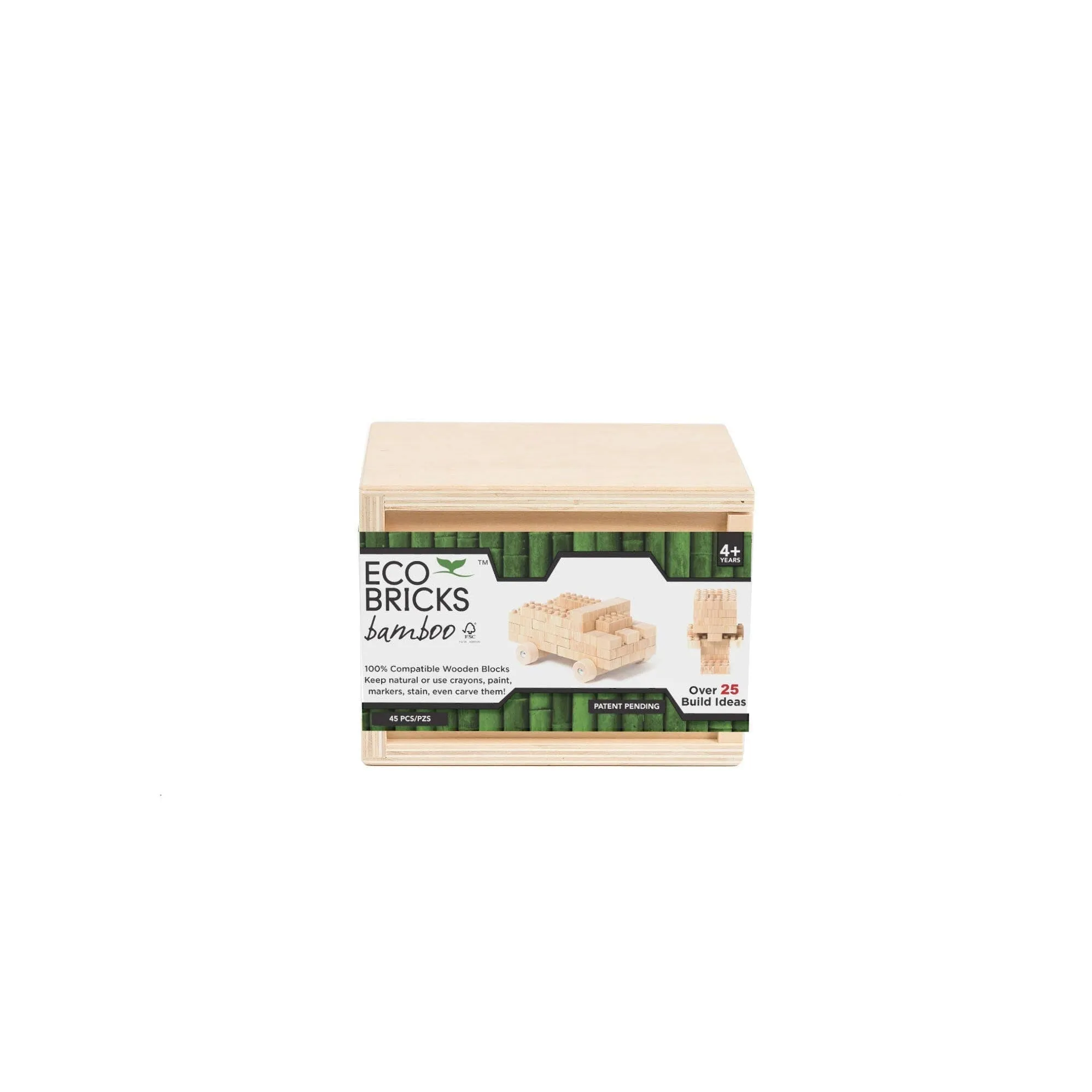Eco-bricks 45 Piece Bamboo