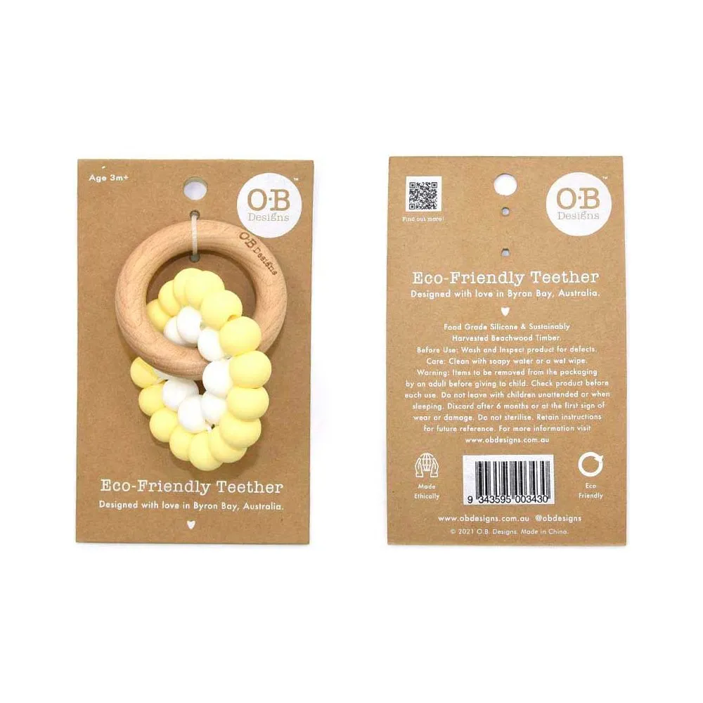 Eco-Friendly Teether - Lemon