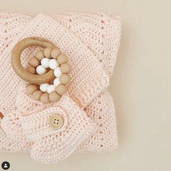 Eco-Friendly Teether - Peach