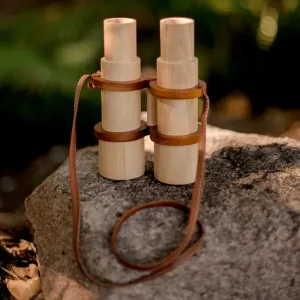 Eco-Friendly Wooden Adventure Binoculars