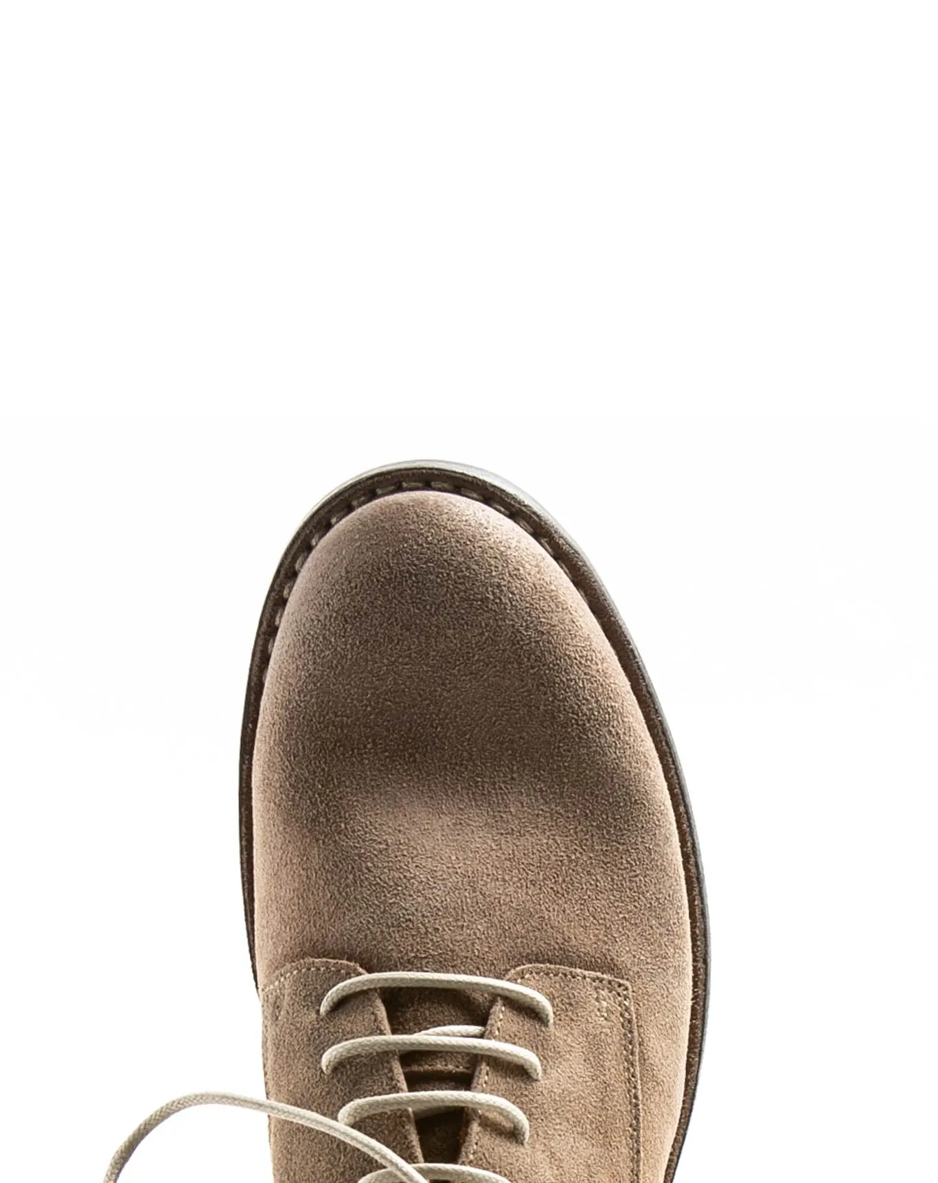 EDD Tobacco Suede Lace-up Boots
