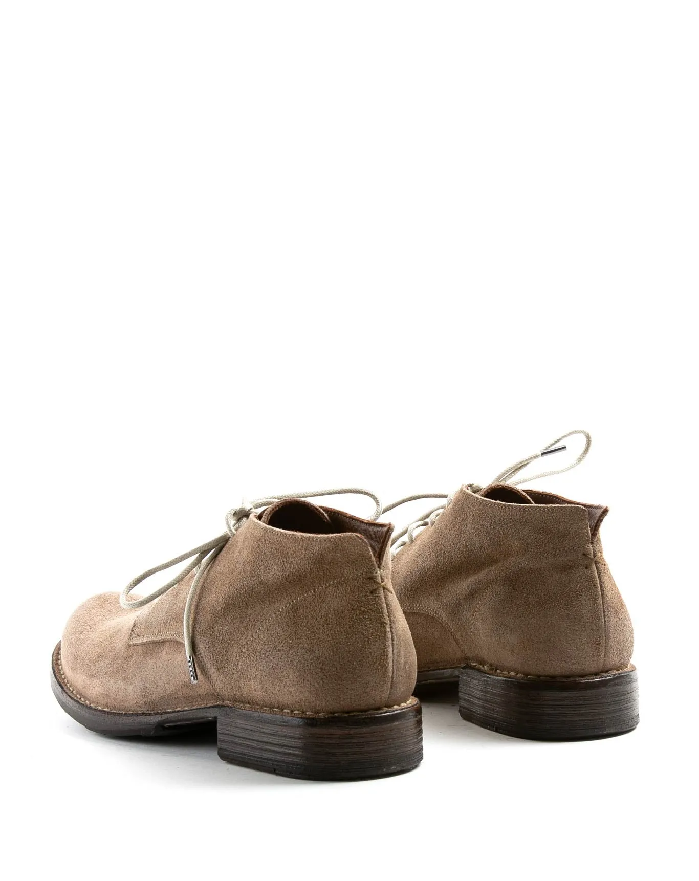 EDD Tobacco Suede Lace-up Boots