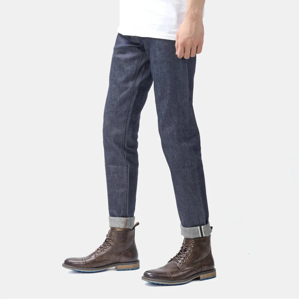 Edwin - Leather Lace-Up Boots