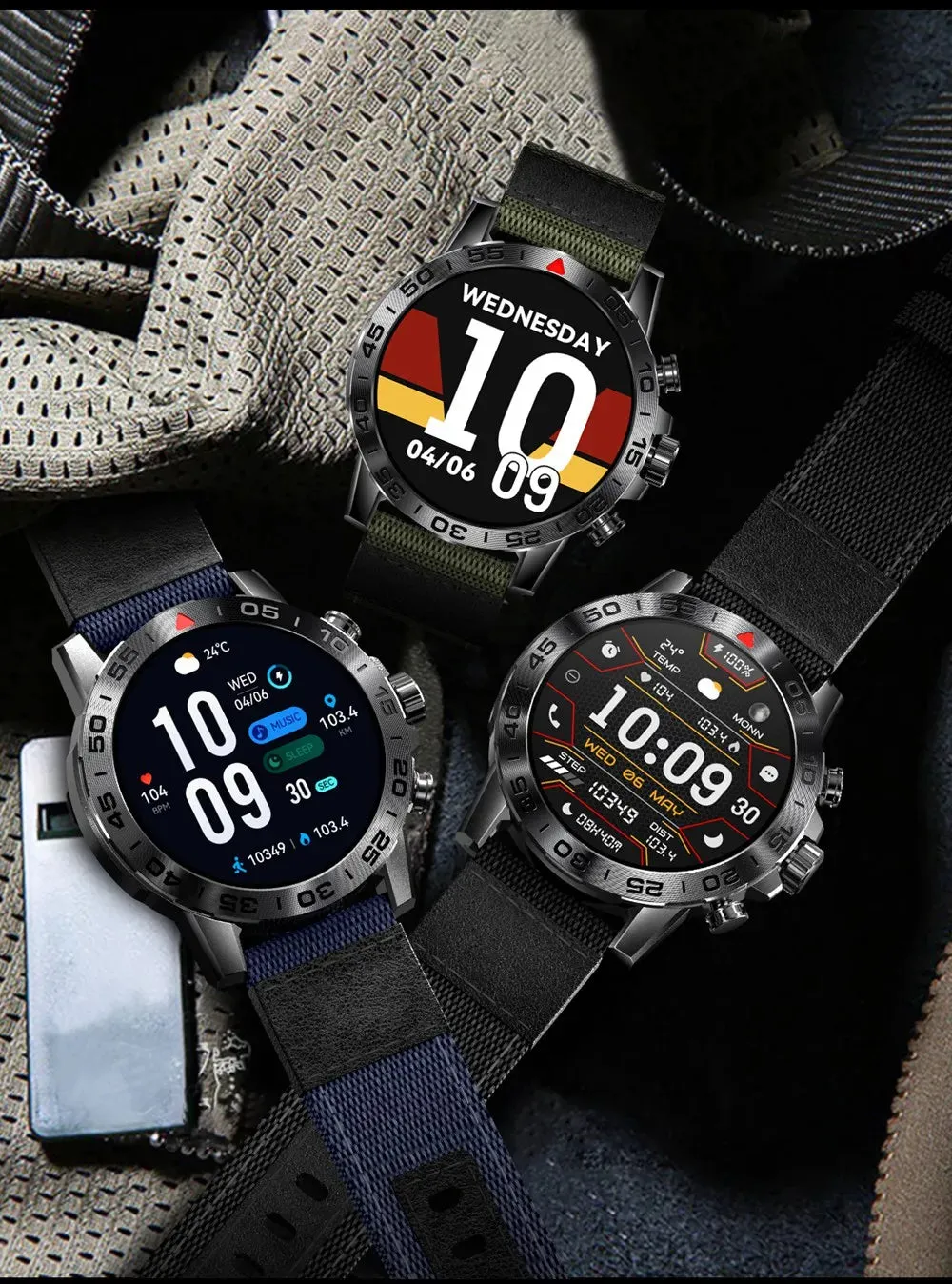 EFFEOKKI 1.39" HD Display Smart Fitness Watch