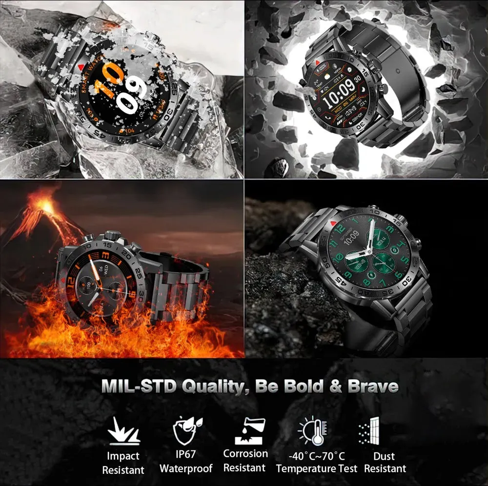 EFFEOKKI 1.39" HD Display Smart Fitness Watch