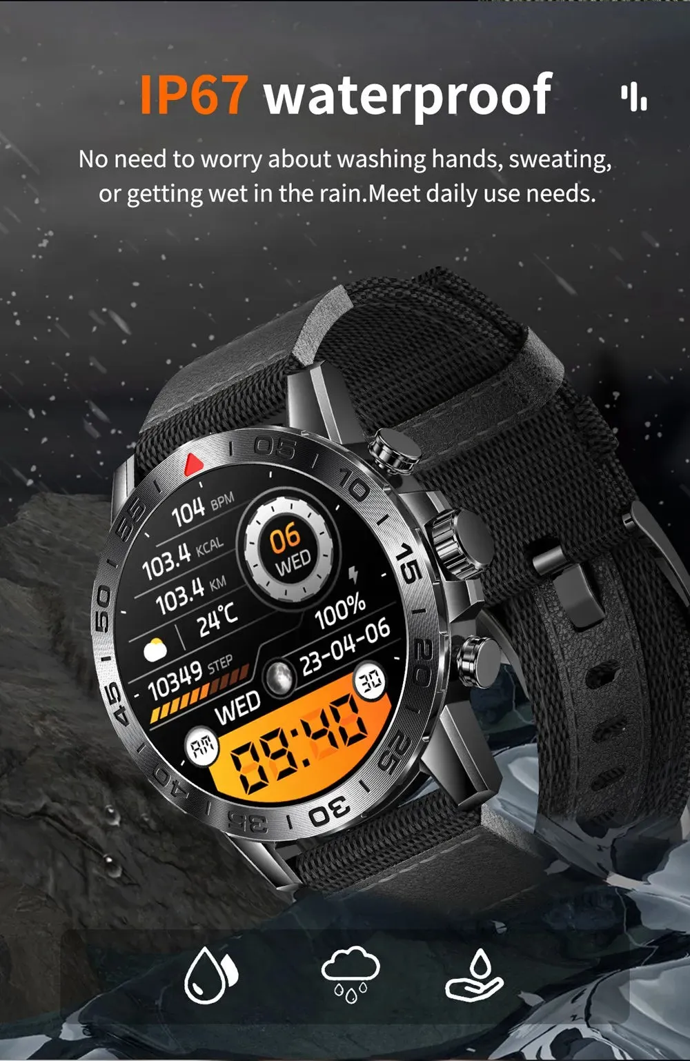EFFEOKKI 1.39" HD Display Smart Fitness Watch