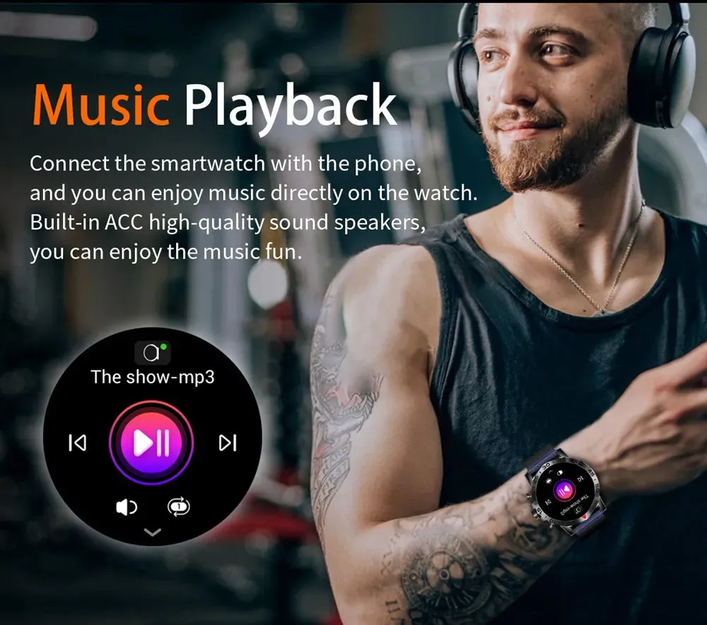 EFFEOKKI 1.39" HD Display Smart Fitness Watch