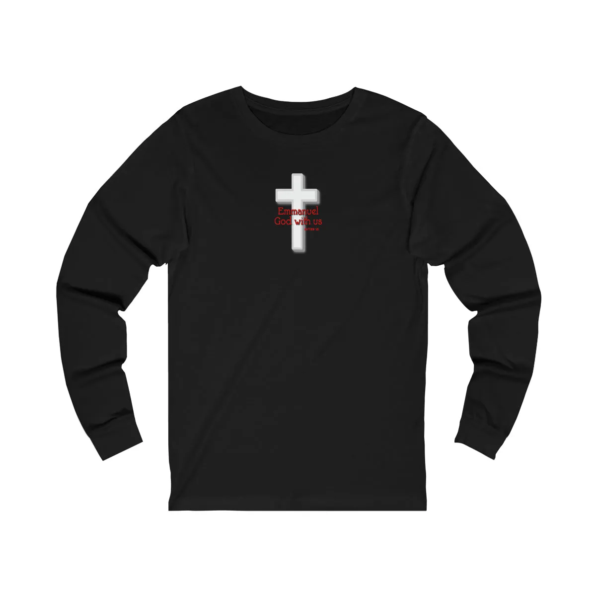 Emmanuel God With Us Women’s Unisex Jersey Long Sleeve Tee