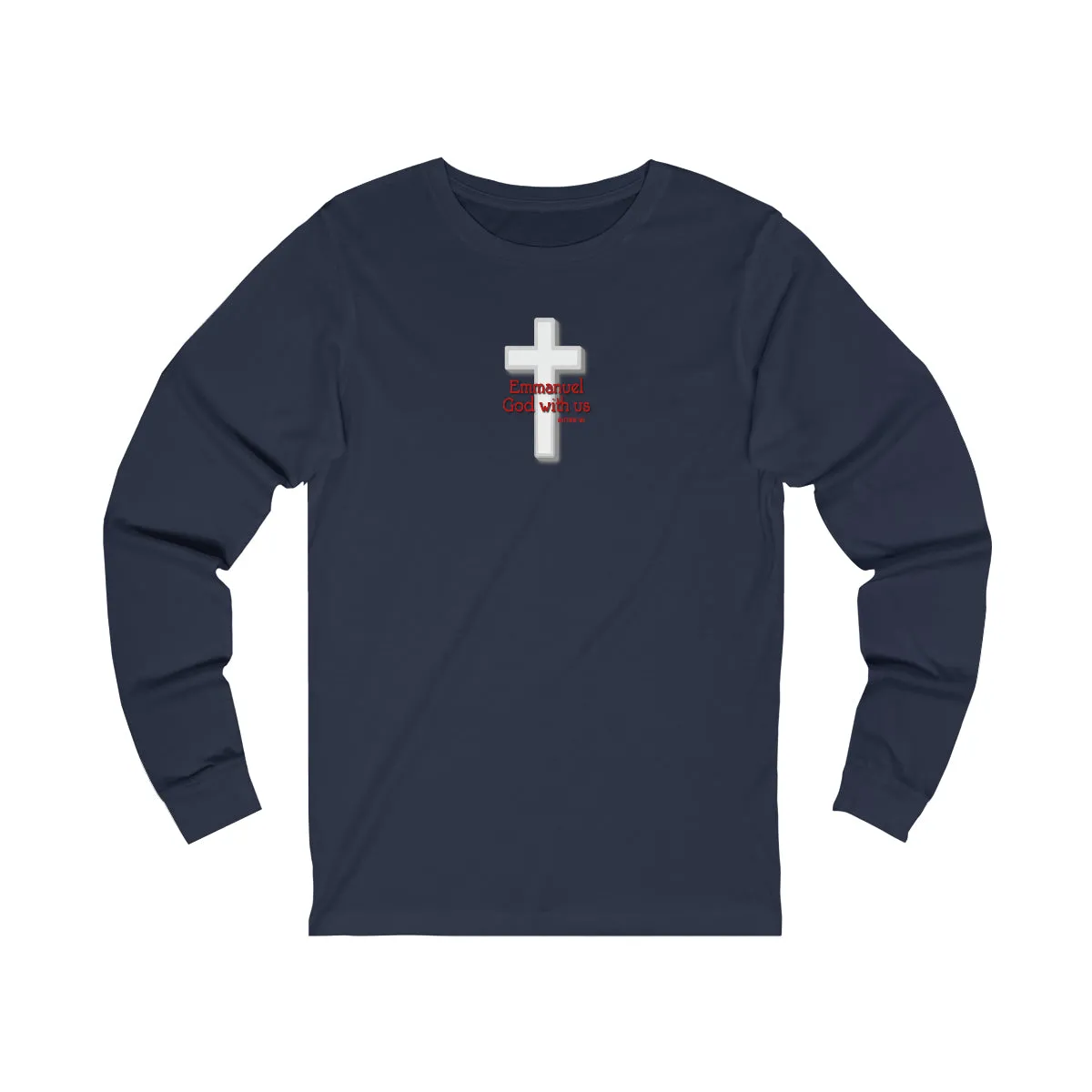 Emmanuel God With Us Women’s Unisex Jersey Long Sleeve Tee