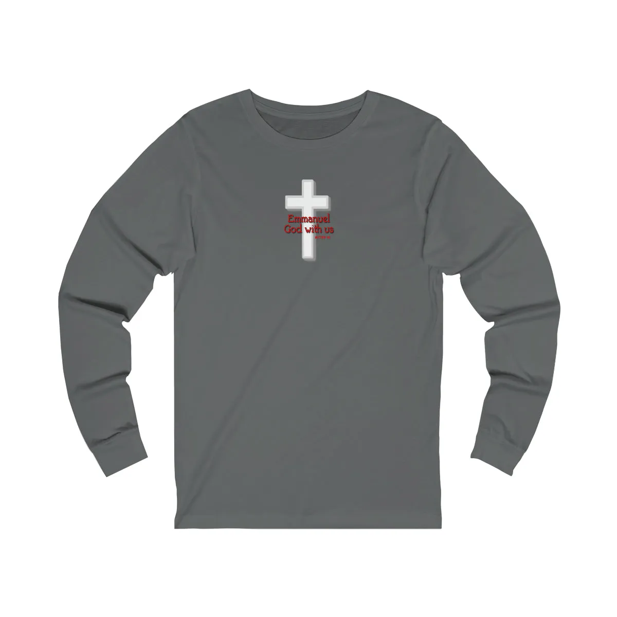 Emmanuel God With Us Women’s Unisex Jersey Long Sleeve Tee