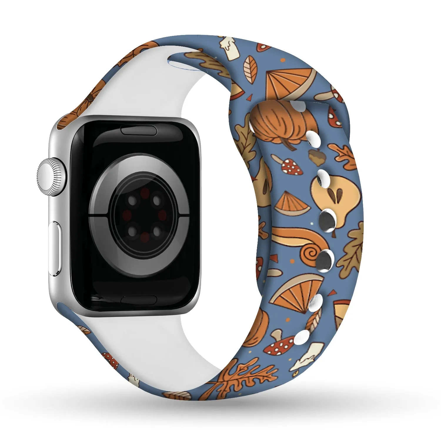 EnchantedFall Print | Silicone Watch Band for Apple Watch ®   Watch Face Incl.