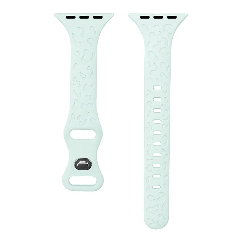 Engraved Slim Silicon Bands
