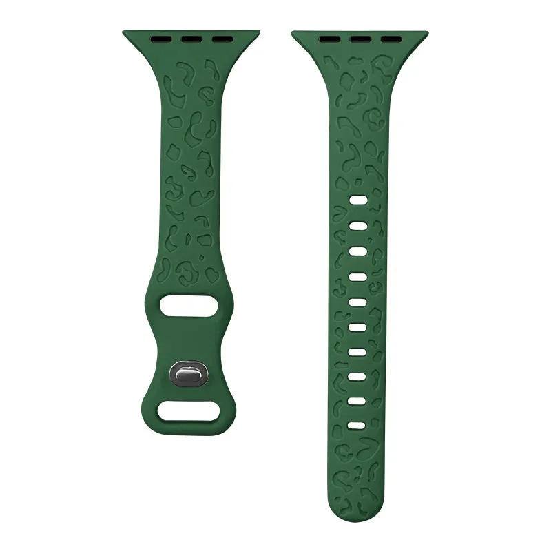 Engraved Slim Silicon Bands