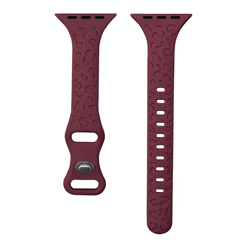 Engraved Slim Silicon Bands