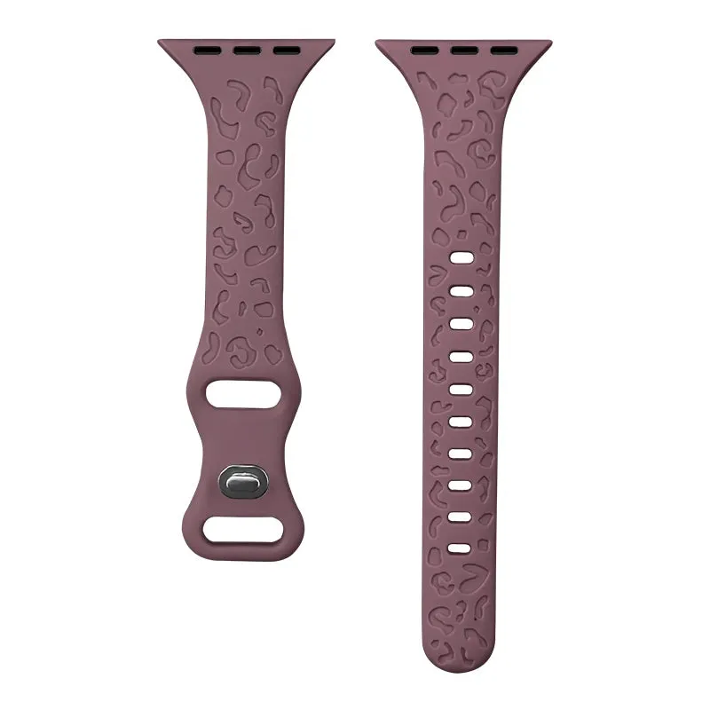 Engraved Slim Silicon Bands