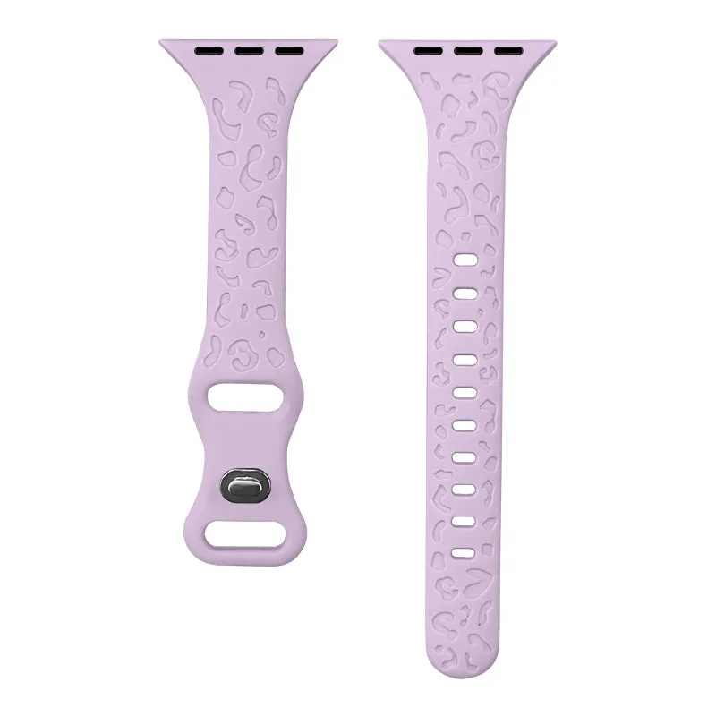 Engraved Slim Silicon Bands
