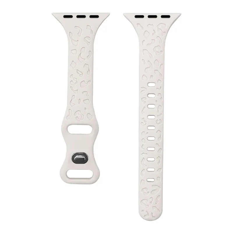 Engraved Slim Silicon Bands
