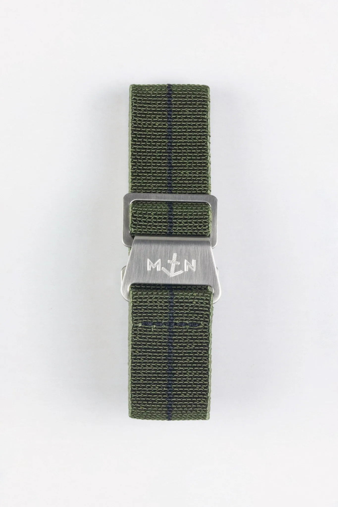 Erika's Originals ORIGINAL MN™ Strap with BLACK Centerline - BRUSHED Hardware