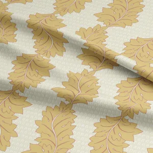Fabric Linen Canvas - Acanthus Yellow