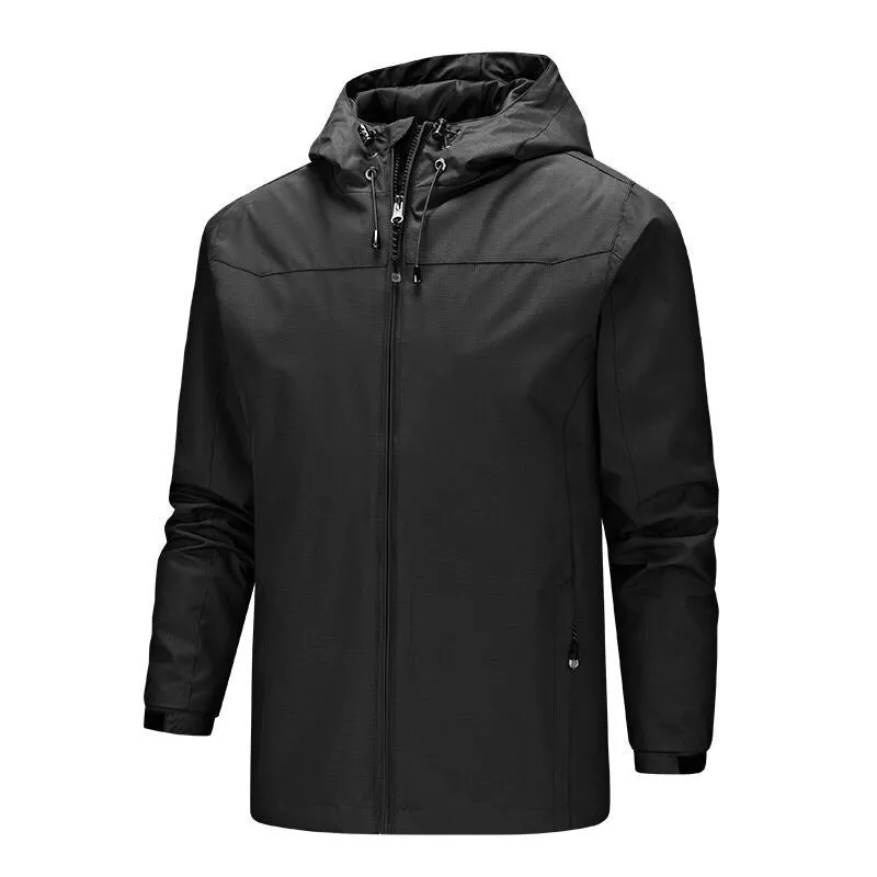 Factory Custom Outdoor Mountaineering Clothing Spring And Autumn Thin Style Men's Jacket Hiking Trip Waterproof utility Jacket