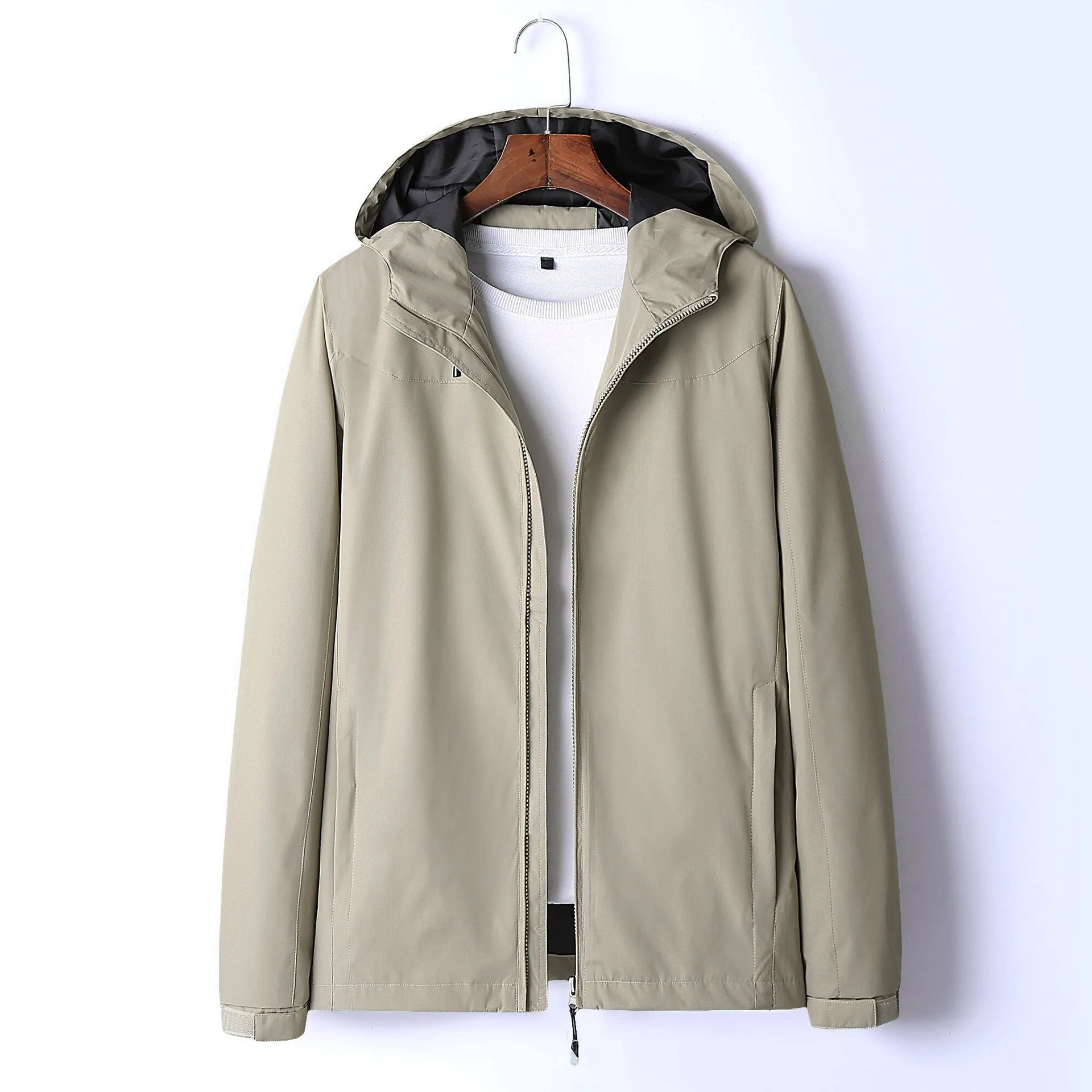 Factory Custom Outdoor Mountaineering Clothing Spring And Autumn Thin Style Men's Jacket Hiking Trip Waterproof utility Jacket