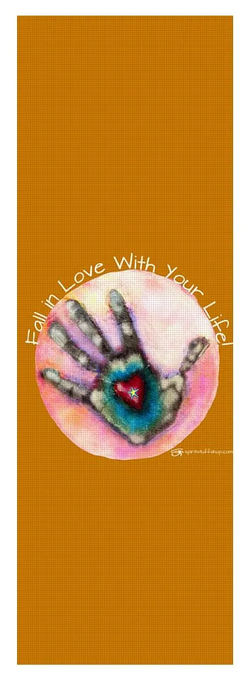 Fall In Love With Your Life - Yoga Mat
