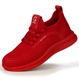 Fashion Autumn Steel Toe Work Shoes for Men Puncture Proof Safety Shoes Man woman Breathable Casual sneakers Protective shoes