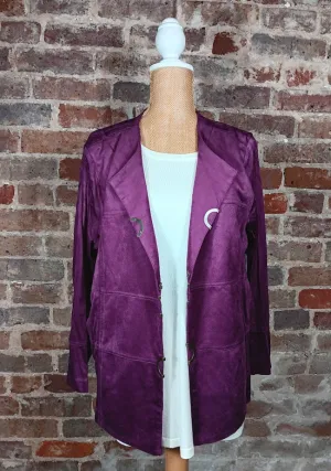 Faux Suede Jacket