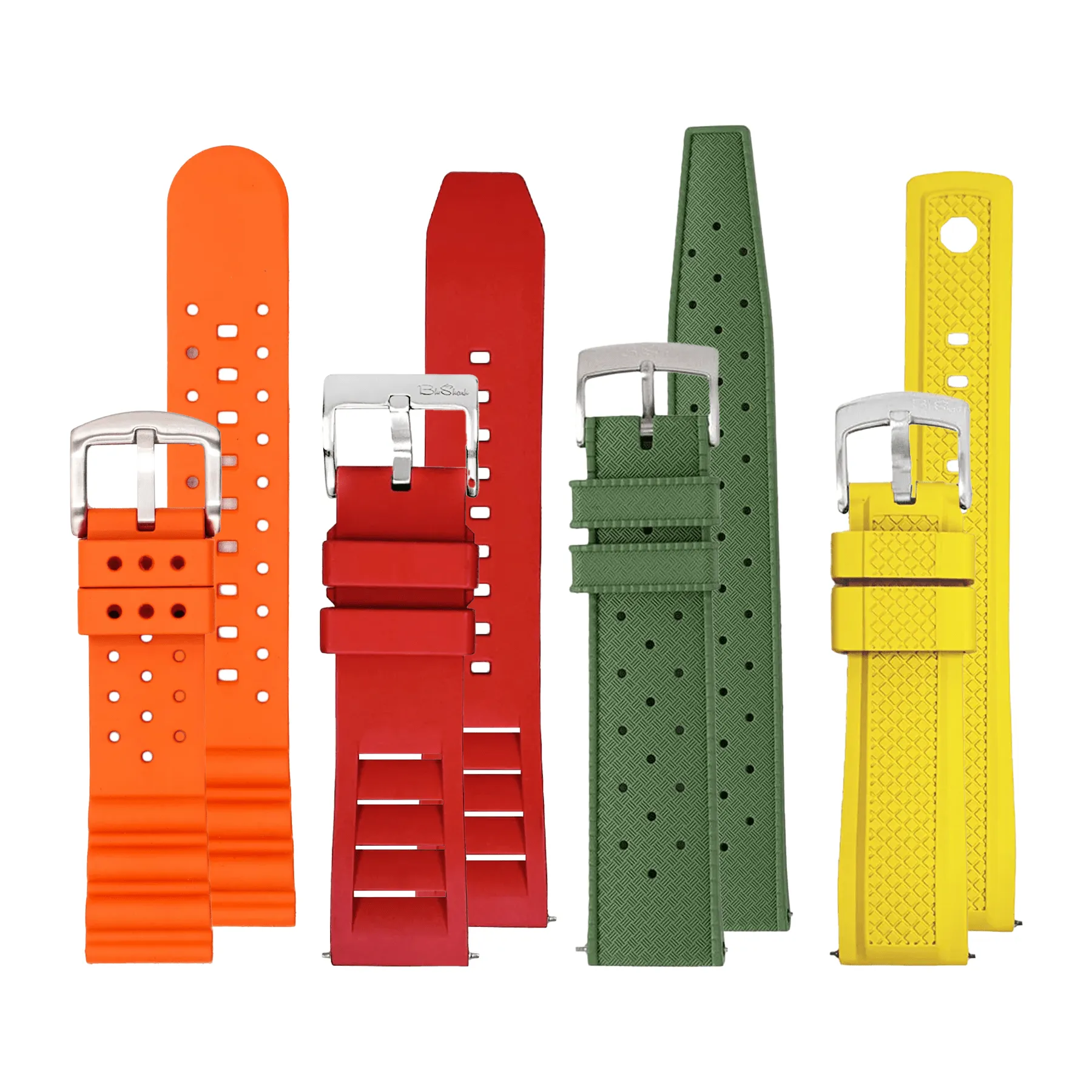FKM Rubber - Vibrant - 4 Pack Bundle