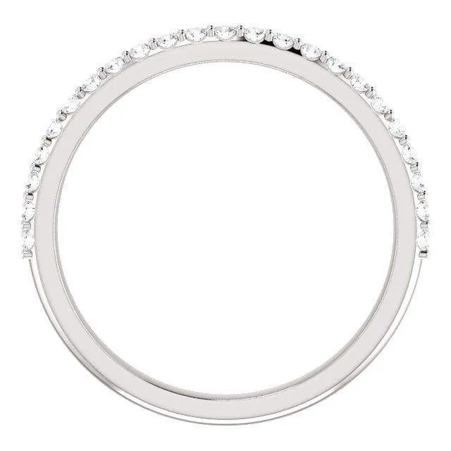 FLASH SALE ~ 14K Rose Gold ~ WB059 ~ DIAMOND BAND