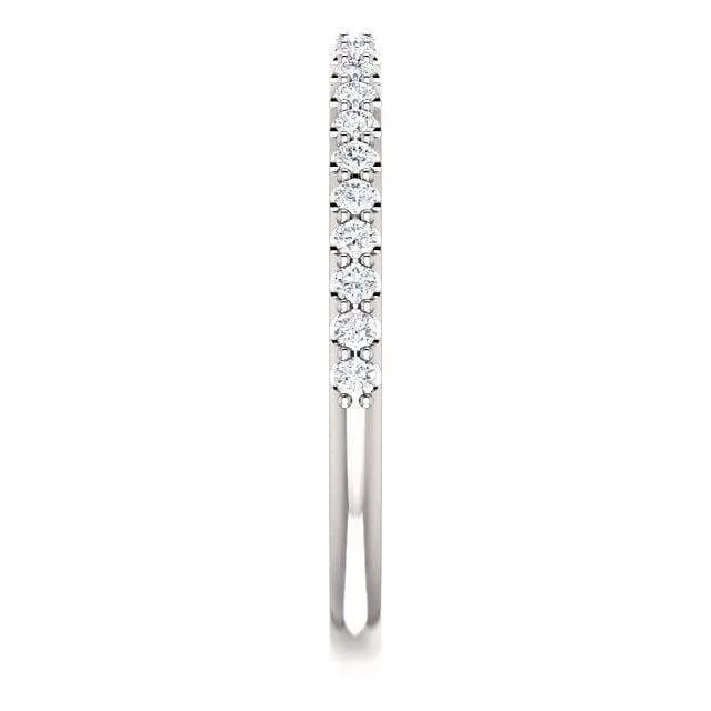 FLASH SALE ~ 14K Rose Gold ~ WB059 ~ DIAMOND BAND