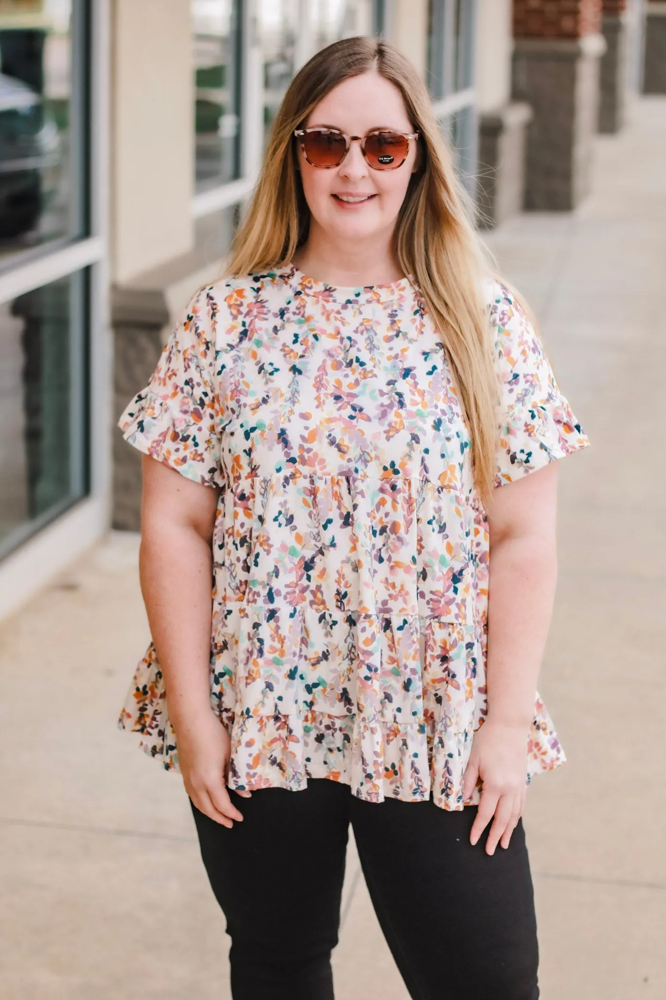 Florals into Fall Blouse