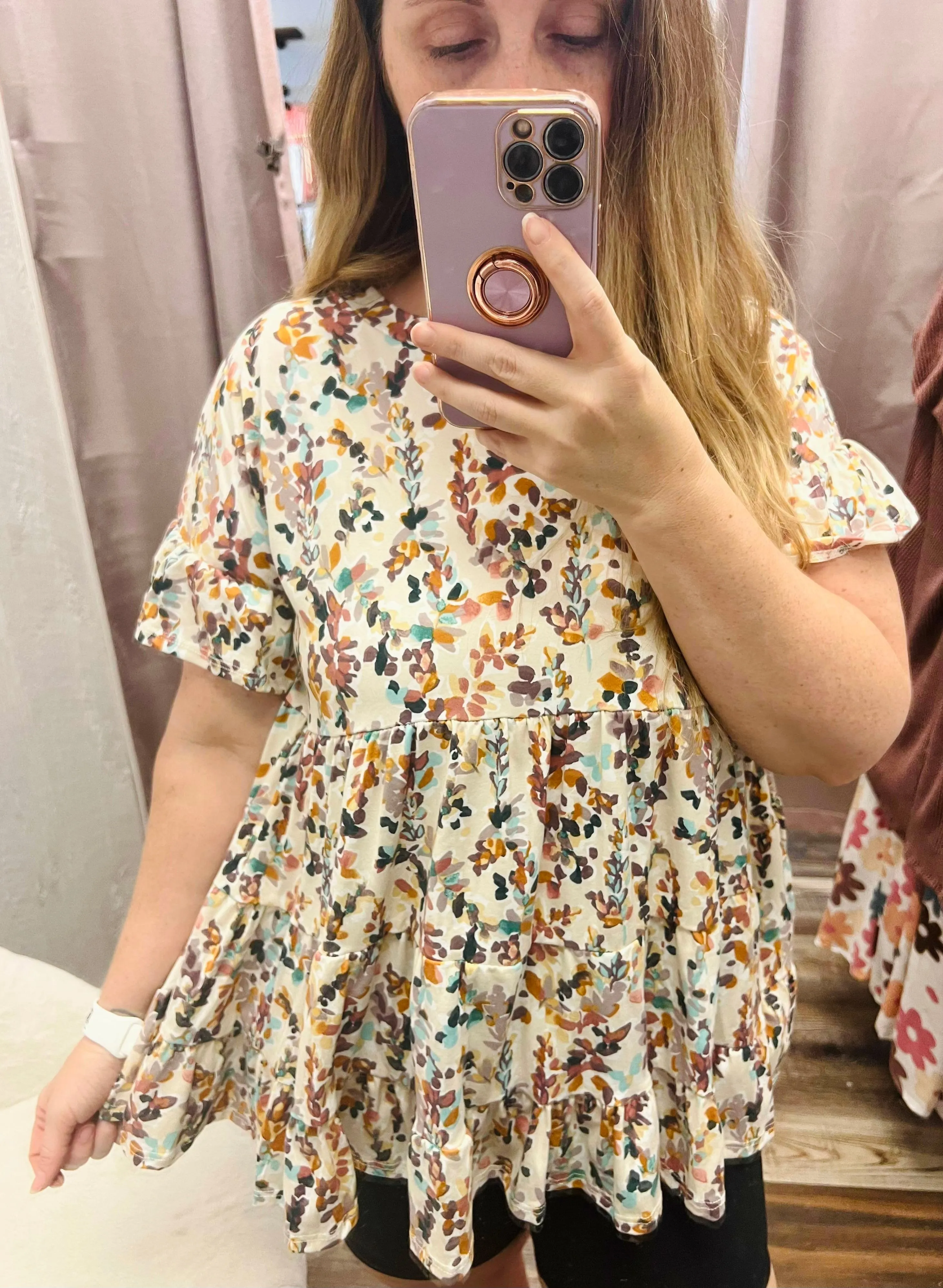 Florals into Fall Blouse