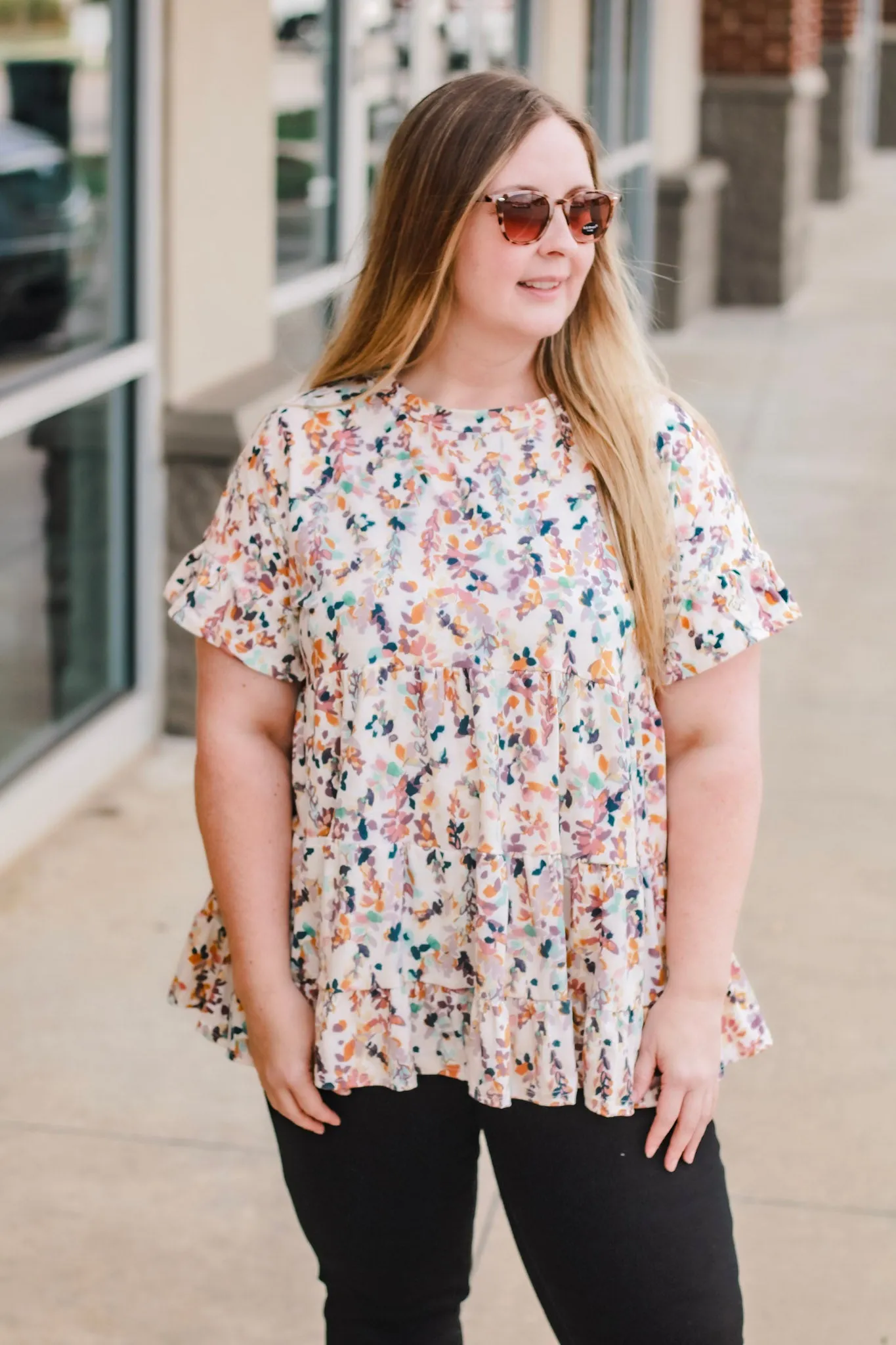 Florals into Fall Blouse