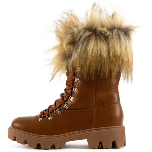 Force-11 Lace-Up Fur Boots