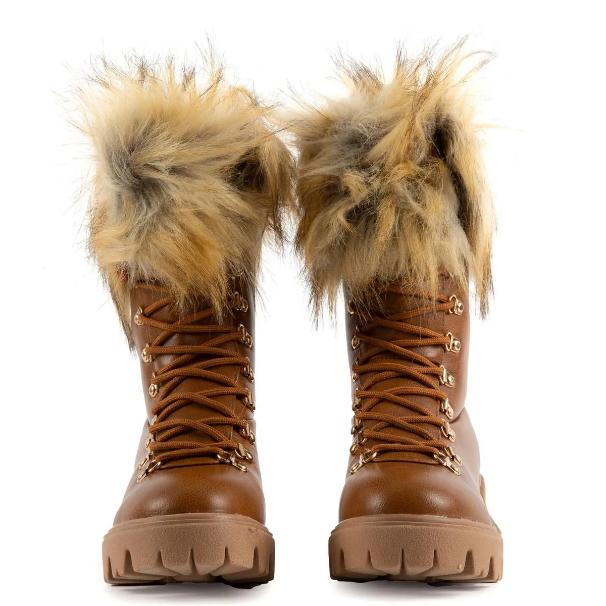 Force-11 Lace-Up Fur Boots