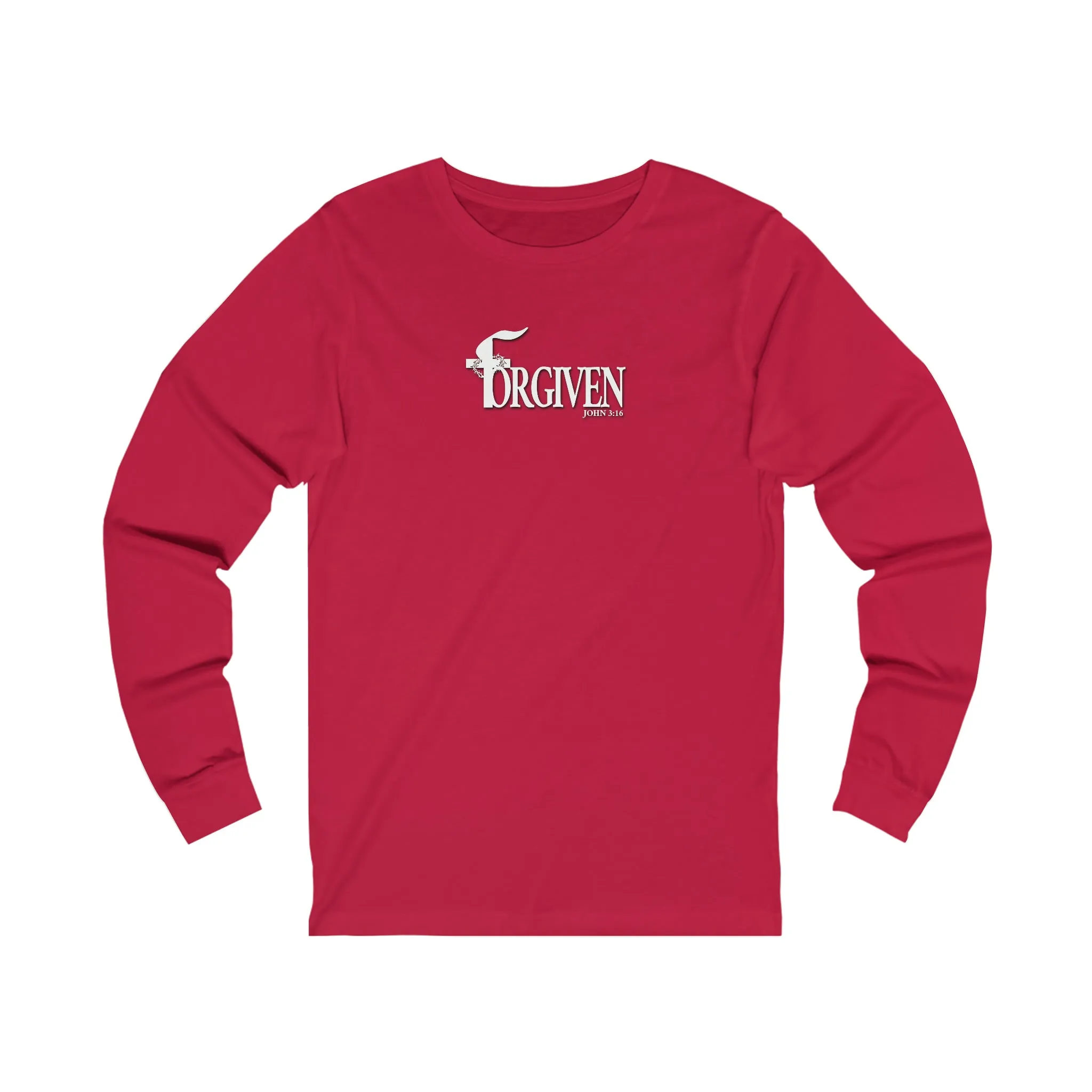 Forgiven Women’s Unisex Jersey Long Sleeve Tee