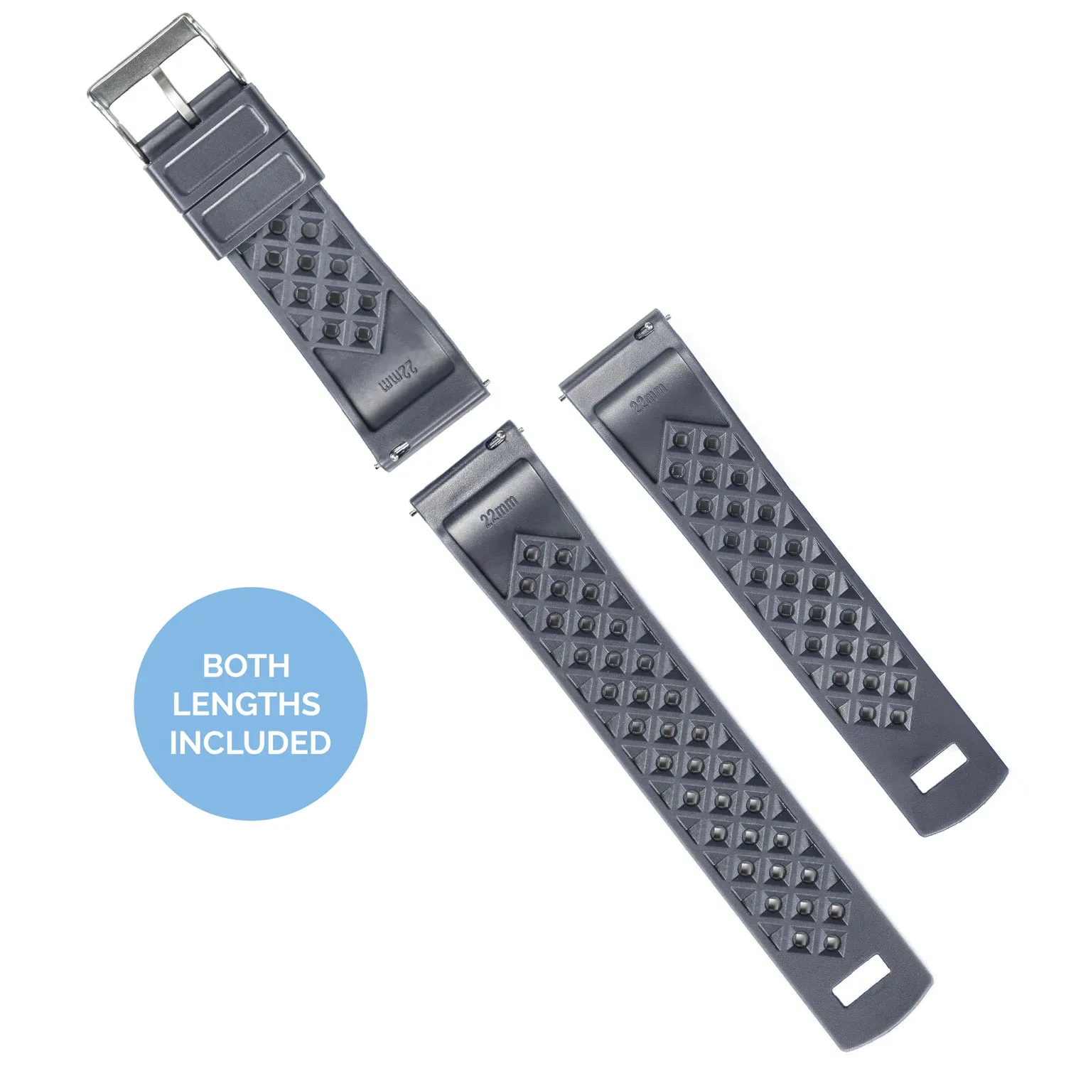 Fossil Q Tropical Style Smoke Grey Watch Band