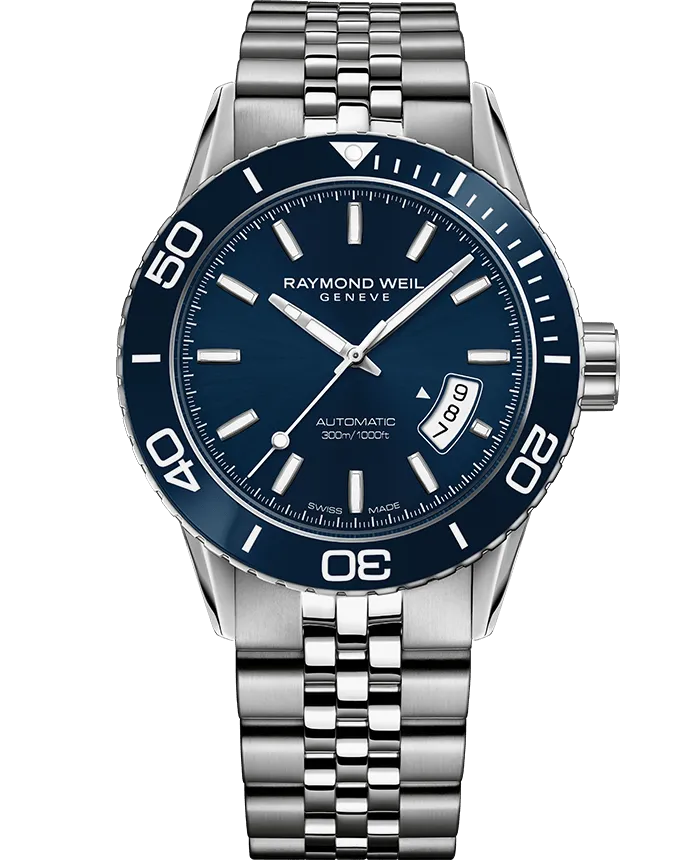 Freelancer Men's Blue Diver Steel Automatic Watch, 42mm  2760-ST3-50001