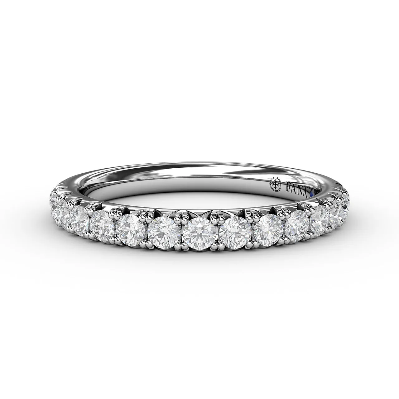 French Pave Set Anniversary Band